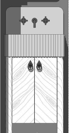 Custom 34"& 22" Calacatta Viola Marble Sink, Wallmounted Sink