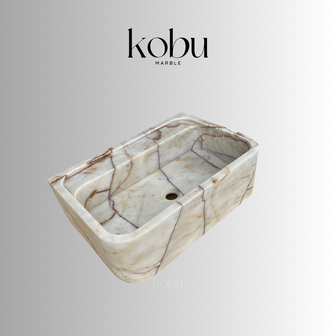 afyon sugar marble sink