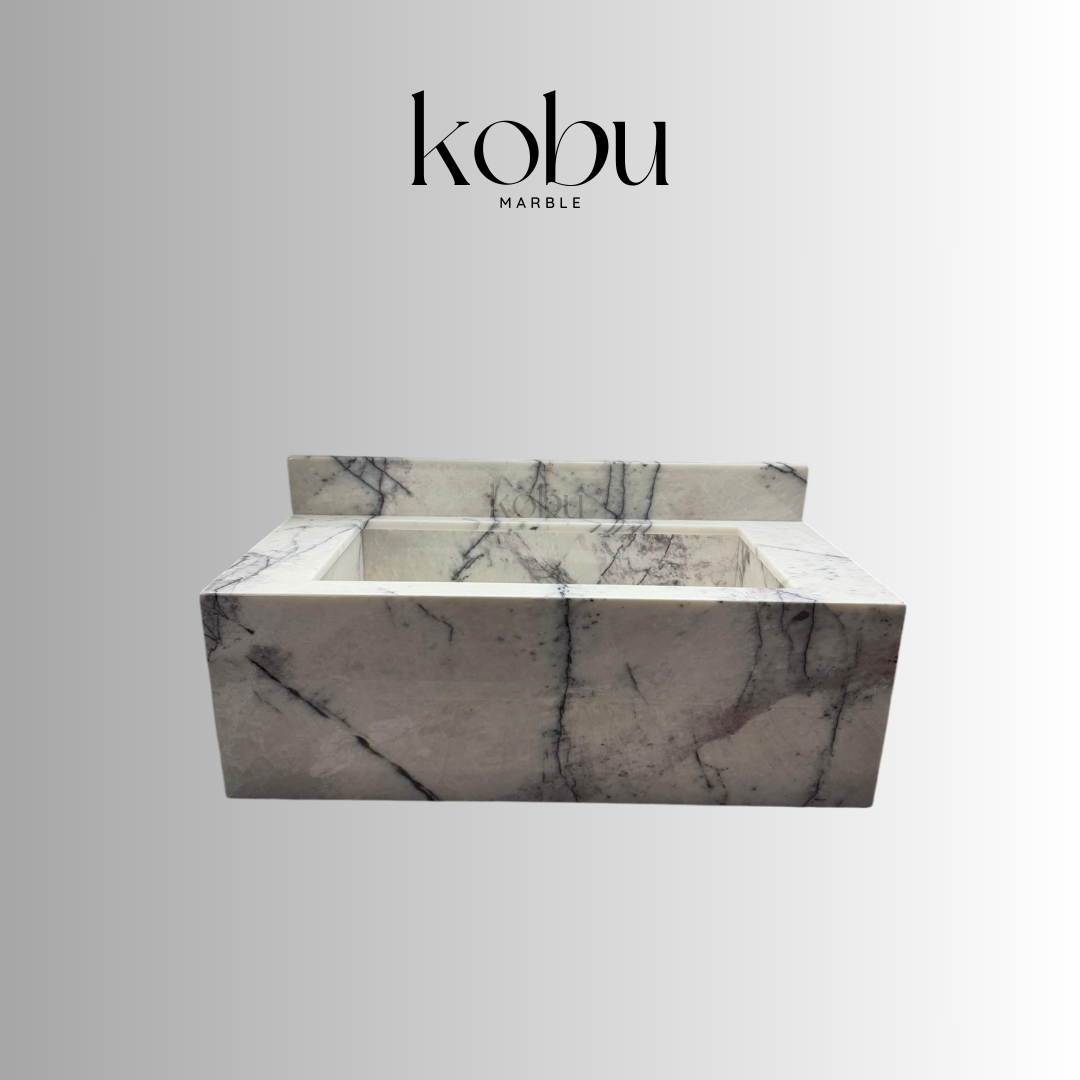 36" Lilac Marble Sink