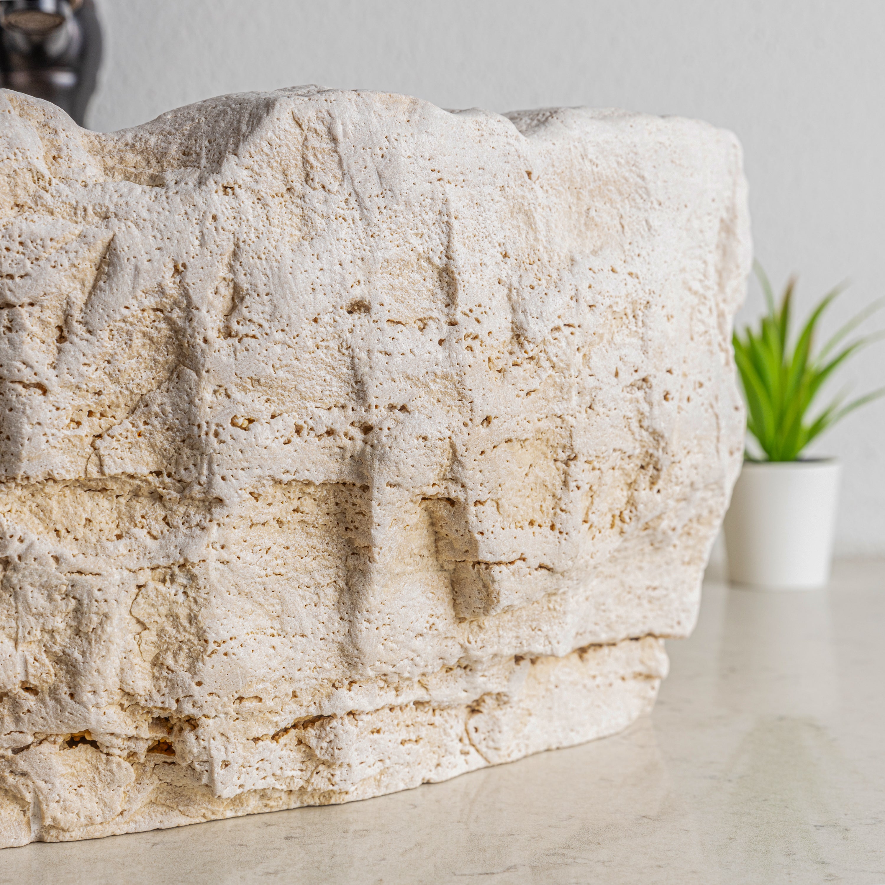 Natural Stone Travertine Sink