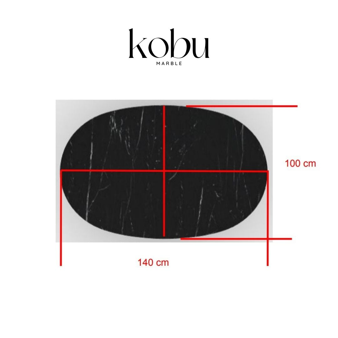 Custom Nero Marquina Table