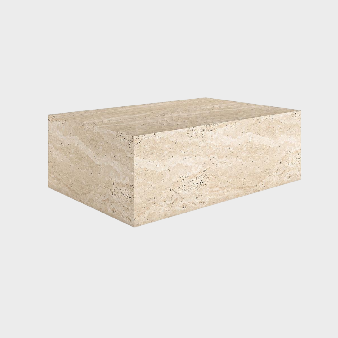 Travertine Coffee Table