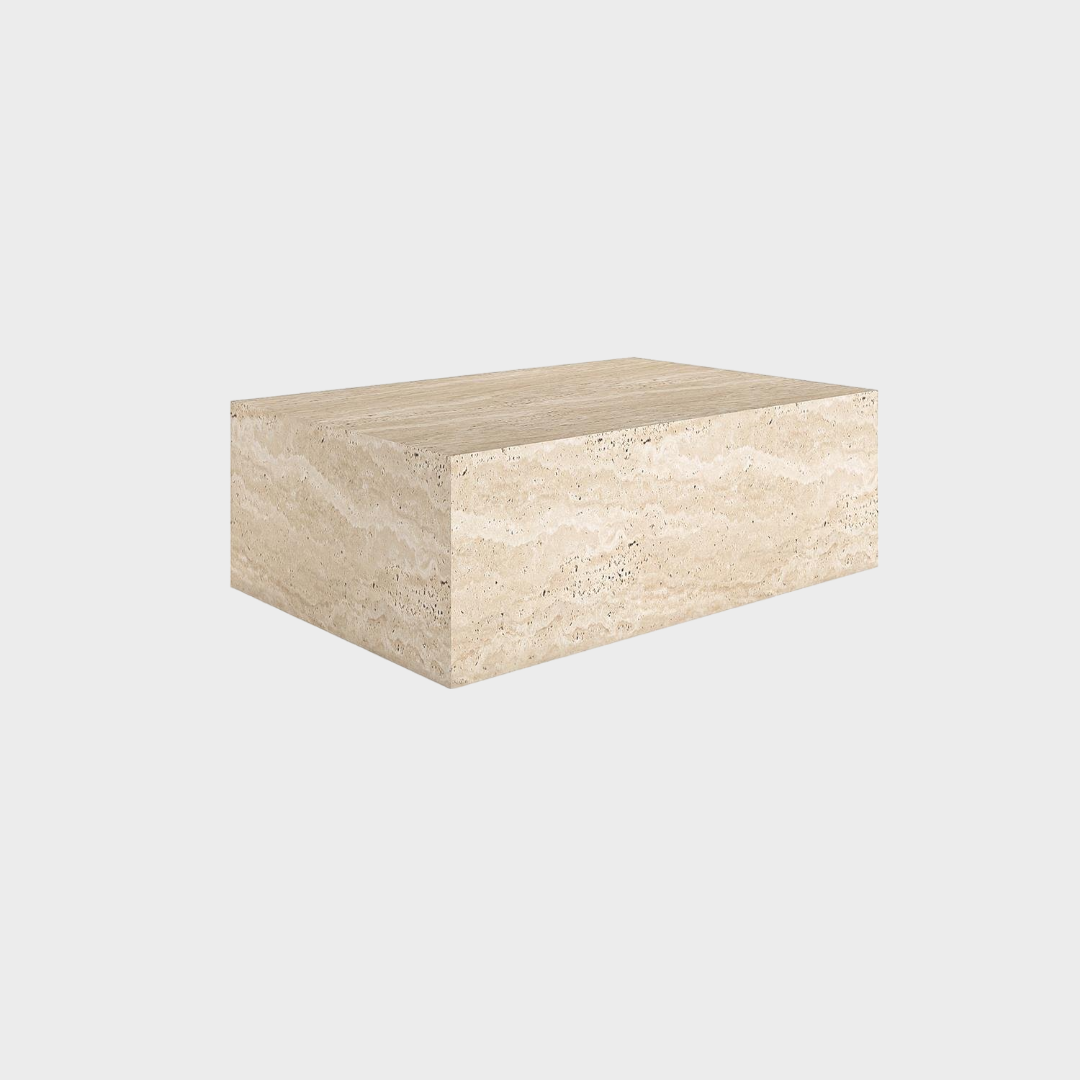 Travertine Coffee Table